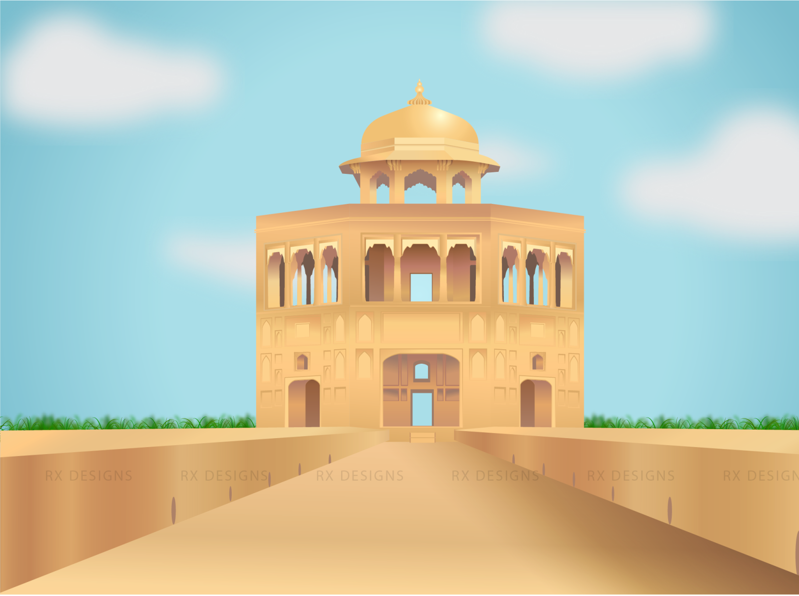 hiran-menar-illustration-by-rabel-k-on-dribbble