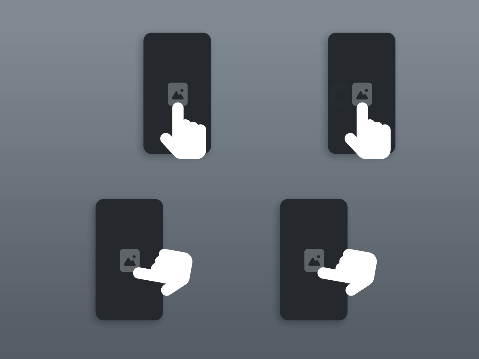 Hand & Gestures Swipe Animation by kaushik Dhamsaniya on Dribbble