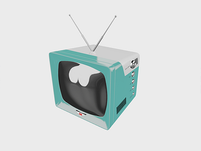 Retro Televison Set html5 retro television vintage webgl