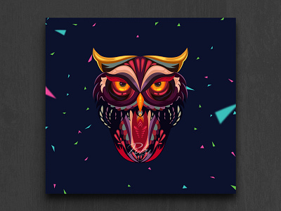 Owl in my Personal illustration project