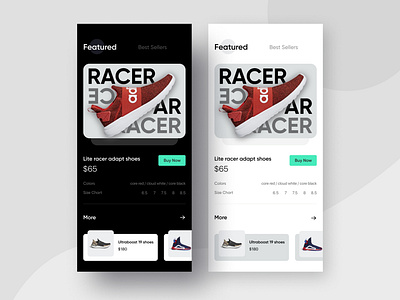 Minimal concept app. Dark or Light? app application black creative dark dark mode dark ui illustration inspiration ios minimal mobile app rubynguyenart ui uidesign uiux userinterface uxdesign website