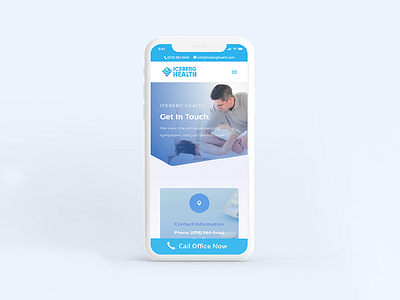 Mobile UI -- Iceberg Health