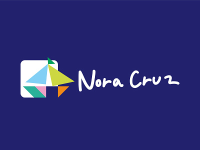 Nora Cruz artista brand branding design graphic design logo vector