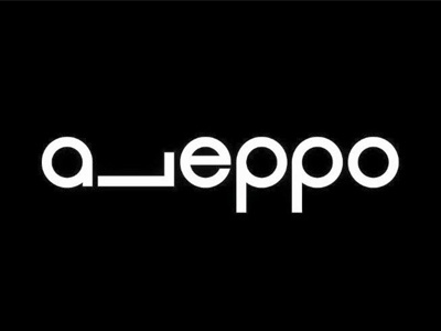 Aleppo aleppo creative icon logo logomark type typography