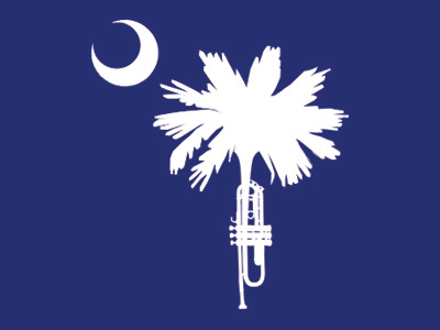 SC JAzz icon illustration illustrator jazz logo south carolina vector