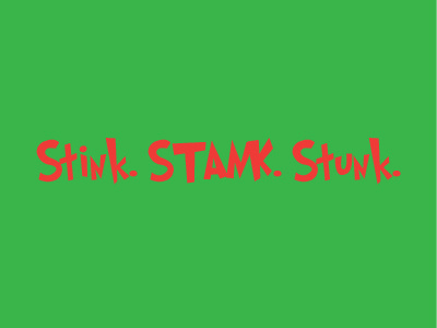 The Grinch christmas grinch type typography