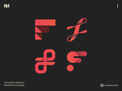 [F] | Lettermark & Logo Exploration exploration f letter lettermark logo logomark