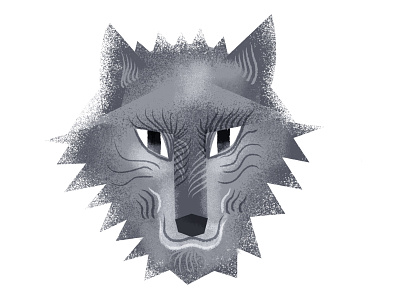 wolf avatar eyes face fur gray grays nose pattern portrait smile wolf wolves