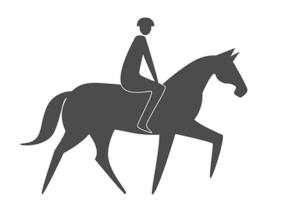 Horse Rider Sign