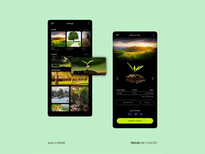 Treejer App Concept Design