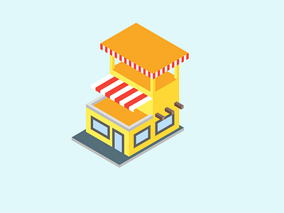 Home and Shop Isometric Design