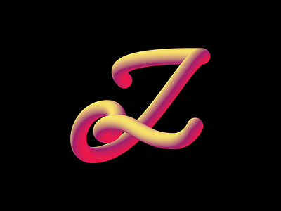 Alphabet - Letter I 3d alphabet blend hand lettering illustrator letter i lettering vector
