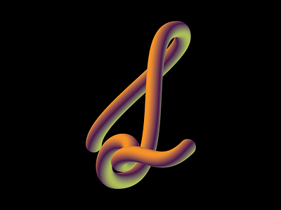 Alphabet - Letter S 3d alphabet blend hand lettering illustrator letter s lettering vector