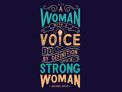 A Woman With A Voice