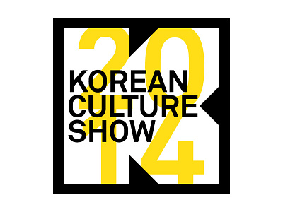 Korean Culture Show - Event graphic 2/5 branding event graphic icon identity korean logo logotype student organization
