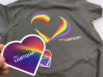 Nuna Pride 2018 lgbtq pride sticker tshirt