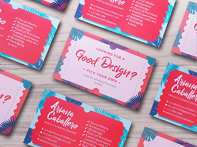 Self Branding Business Cards