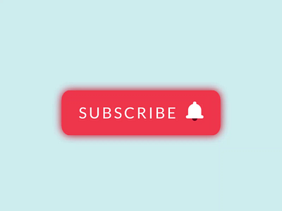 Hit Subscribe! aftereffects alarm animation animation 2d app bell button click gif icon influencer intro motion graphics motiongraphics social media socialmedia subscribe youtube youtube channel youtuber