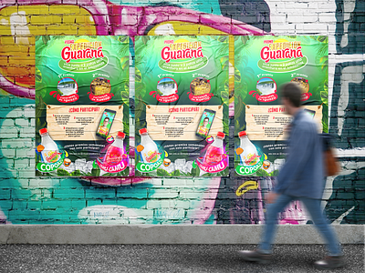 Guarana Expedition - Poster Design adventure contest drink energy exotic expedition filter flavor flyer fruit fun jungle nature peru plants poster print design rainforest soda tropical
