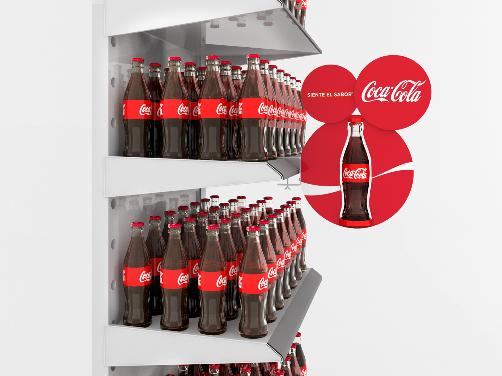 Coca Cola Display by Ariana Caballero on Dribbble