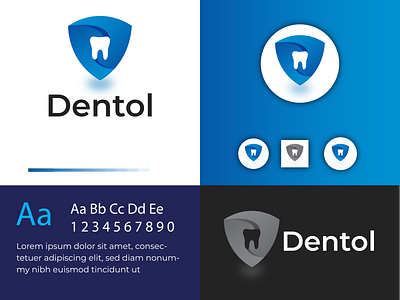 Dentol Medical Gradient Design.