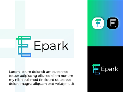 Epark-Modern-Letter-LogoDesign Concept