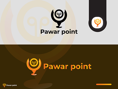 Pawar Point-Gradian-Logo-Design Concept