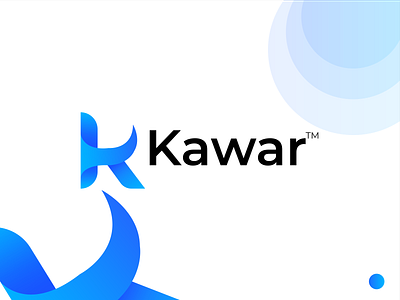 Kawar-Letter-Logo-Design Concept 3d animation brand brand identity branding design graphic design illustration kawar logo letter logo logo logo brand logo design logo tepy logos branding motion graphics ui