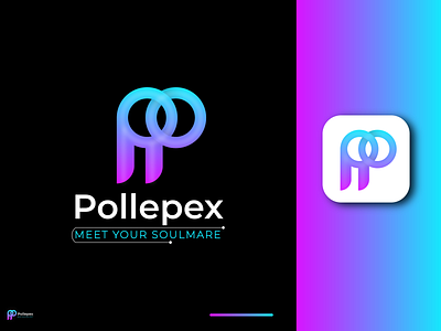 Pollepex-Modern-Gradian-Logo-Design Concept.