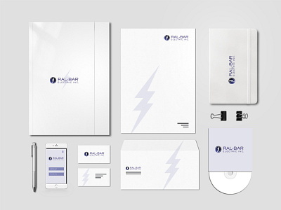 Branding Package for an Electrical Company branding design layout logo package