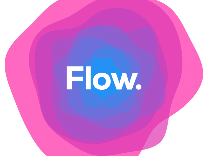 Flow. animation creative coding flow