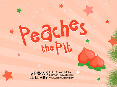 Peaches the Pit design dog dogillustration graphic design illustration rescueddog