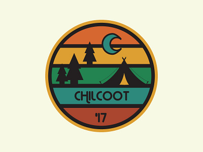 Chilcoot Badge badge camping reno