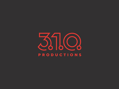 3.1.0. Productions Logo Concept geometric logo minimal modern