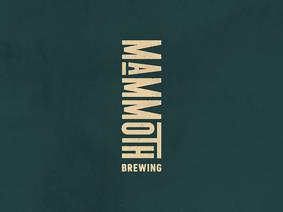 Mammoth Brewery Logo Concept