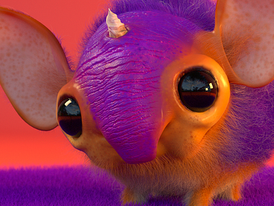 Alien Animal 3d animal animation art character character design cinema4d color cute design illustration octane render