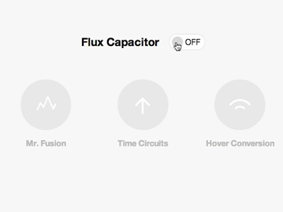 Flux Capacitor...Fluxing css3 gif jif