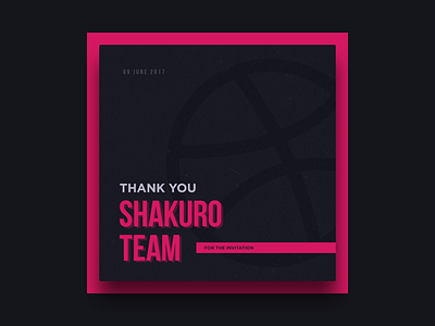 Thank you Shakuro team for the invitation!