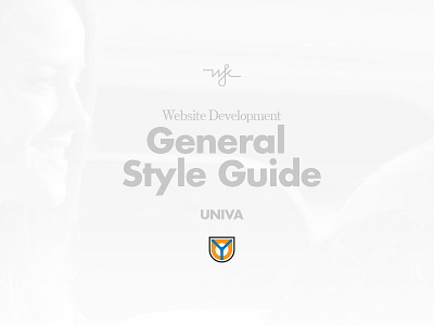 Style Guide UNIVA interactive kit typography ui univa website