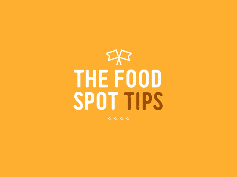 Food Spot Tip #1 animation explainer foodie tutorial webapp