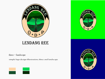 Lendang ree logo design grapic logo logo design logo lendang ree vintage logo