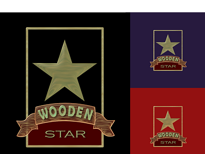 wooden star