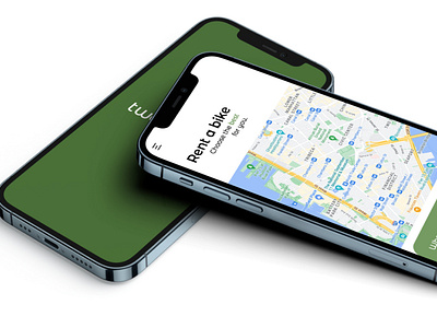 Two Wheels - app for renting bikes