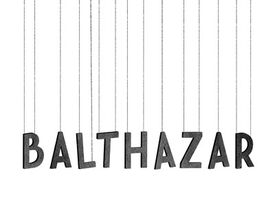 Balthazar band logo merch music shirt type typography