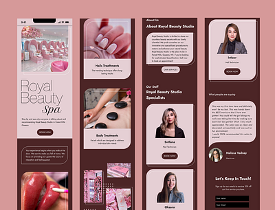 Concept Royal Beauty app branding design graphic design illustration logo typography ui ux vector