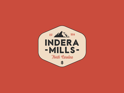 Indera Mills Logo Design graphic design identity illustration logo logotype typography