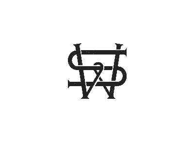 Monogram Logo graphic design icon identity lettering logo logotype mark monogram type