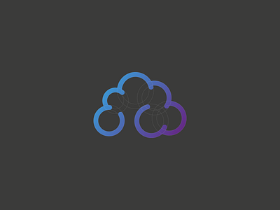Cloudfield Identity Concept application cloud cloudfield design financial identity illustrator logo shape software
