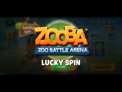 Zooba | Lucky Spin animation mobile gaming motion graphics ui unity