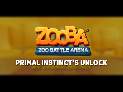Zooba | Primal Instinct's Unlock animation mobile gaming motion graphics ui unity
